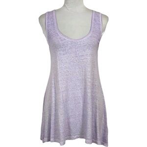 Anthropologie Lavender Scoop Neck Tank - Light Purple